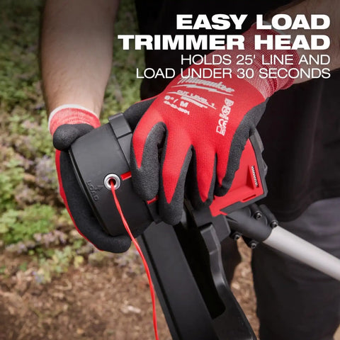 Milwaukee 2828-21E M18 Brushless String Trimmer Kit with 16 in. Cutting Swath and Easy Load Head (6.0Ah Battery)