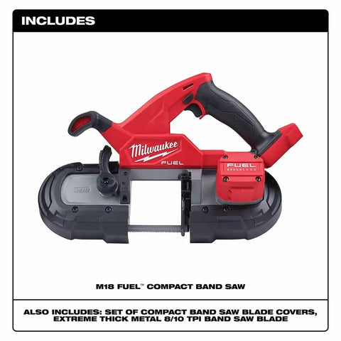 Milwaukee 2829-80 M18 FUEL Compact Band Saw Tool Only (Reconditioned)