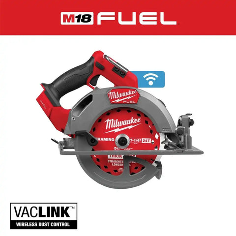 Milwaukee 2835-20 M18 FUEL 7-1/4" Circular Saw with ONE-KEY Tool Only