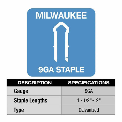 Milwaukee 2843-20 M18 Fuel Utility Fencing Stapler