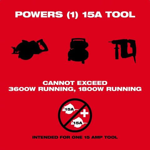 Milwaukee 2845-20 M18 CARRY-ON 3600W/1800W Power Supply
