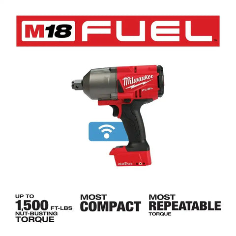 Milwaukee 2864-20 M18 FUEL ONE-KEY High Torque Impact Wrench 3/4" Friction Ring Bare