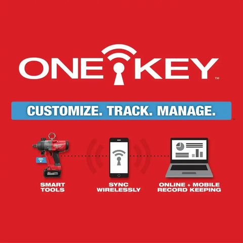 Milwaukee 2867-22 M18 FUEL 1" HTIW w/ ONE-KEY Kit w/ (2) 8.0Ah Batteries