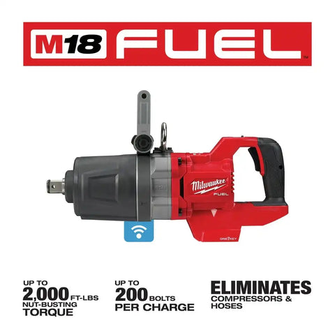 Milwaukee 2868-20 M18 FUEL 1" D-Handle High Torque Impact Wrench w/ ONE-KEY