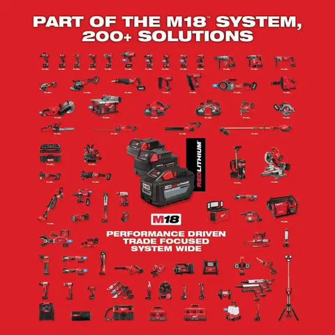Milwaukee  2869-22HD M18 FUEL™ 1" D-Handle Ext. Anvil High Torque Impact Wrench w/ ONE-KEY™