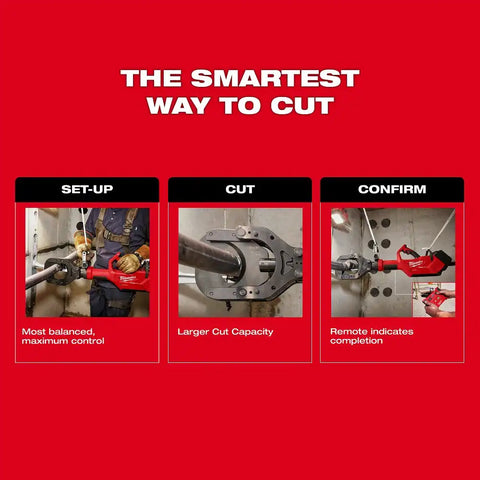 Milwaukee 2875R-21 M18 FORCE LOGIC 5" Underground Cable Cutter w/ Wireless Remote