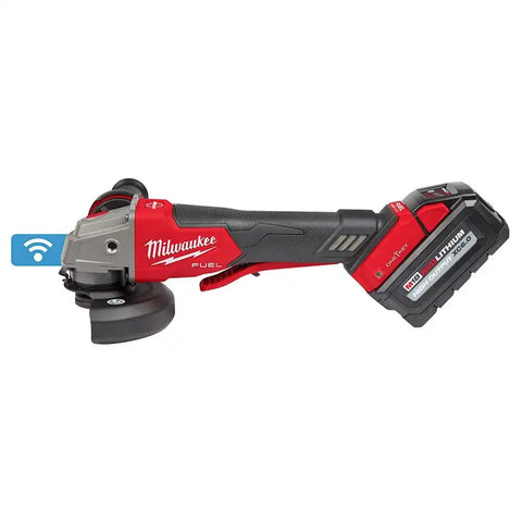 Milwaukee 2882-22 M18 FUEL™ 4-1/2" / 5" Braking Grinder w/ ONE-KEY™  Paddle Switch, No-Lock Kit