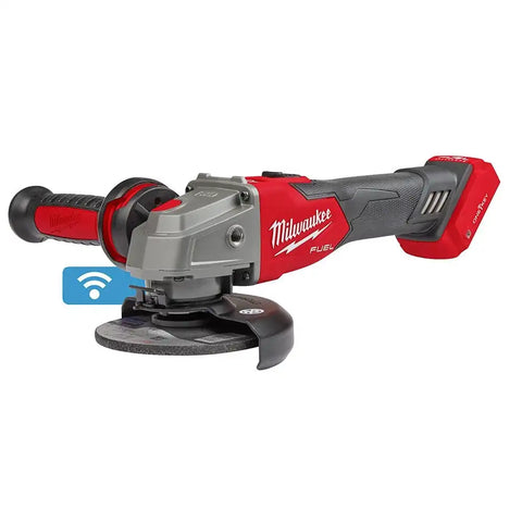 Milwaukee 2883-20 M18 FUEL™ 4-1/2" / 5" Braking Grinder w/ ONE-KEY™  Slide Switch, Lock-On