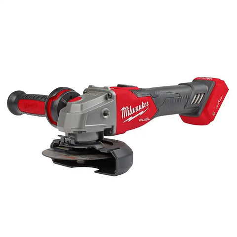 Milwaukee 2883-20 M18 FUEL™ 4-1/2" / 5" Braking Grinder w/ ONE-KEY™  Slide Switch, Lock-On