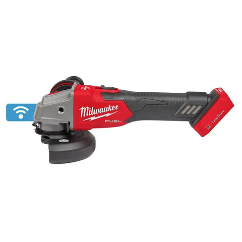 Milwaukee 2883-20 M18 FUEL™ 4-1/2" / 5" Braking Grinder w/ ONE-KEY™  Slide Switch, Lock-On