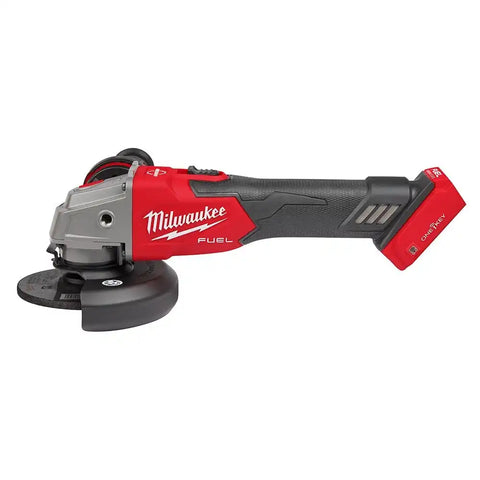 Milwaukee 2883-20 M18 FUEL™ 4-1/2" / 5" Braking Grinder w/ ONE-KEY™  Slide Switch, Lock-On