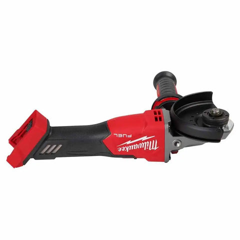 Milwaukee 2887-20 M18 FUEL™ 5" Flathead Braking Grinder, Slide Switch Lock-On