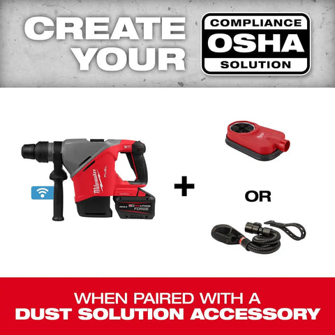 Milwaukee 2917-20 M18 FUEL 1-9/16" SDS Max Rotary Hammer with ONE-KEY