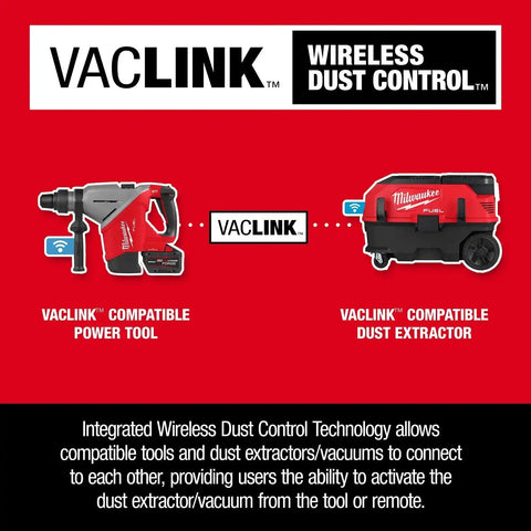 Milwaukee 2918-22HD M18 FUEL 1-3/4" SDS MAX Rotary Hammer Kit with ONE-KEY (2 Batteries, Charger)