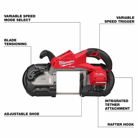 Milwaukee 2929-20 M18 FUEL Deep Cut Band Saw