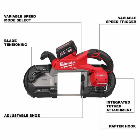 Milwaukee 2929-22 M18 FUEL Deep Cut Band Saw Kit