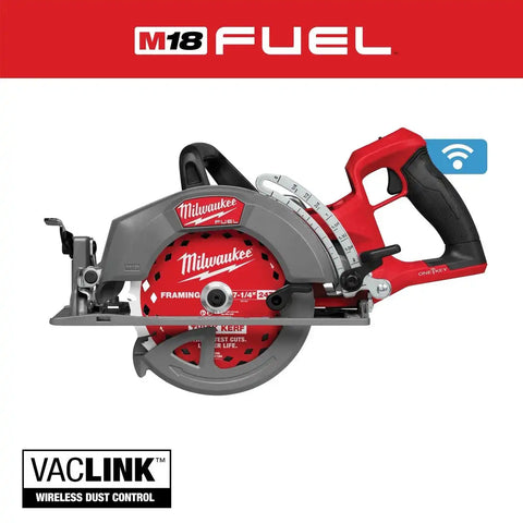 Milwaukee 2931-20 M18 FUEL 7-1/4" Rear Handle Circular Saw with ONE-KEY Tool Only