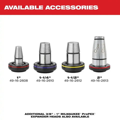 Milwaukee 2932-22XC M18 FUEL™ 2" ProPEX® Expander Kit w/ ONE-KEY™