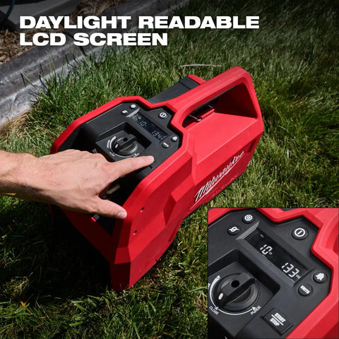 Milwaukee 2938-21 M18 Brushless Refrigerant Recovery Machine Kit with 12.0Ah Battery and Rapid Charger (2 Mesh Filter Screens)