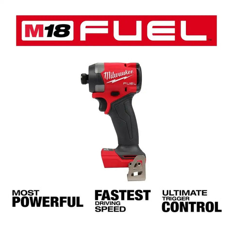 Milwaukee 2953-20 M18 FUEL 1/4" Hex Impact Driver (Bare Tool)