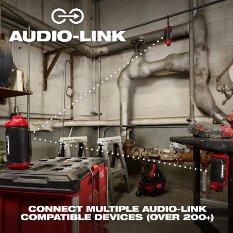 Milwaukee 2955-20 M12 Bluetooth Jobsite Speaker w/ PACKOUT Compatibility