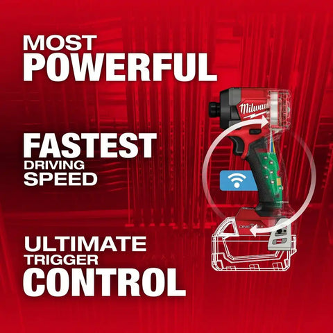 Milwaukee 2957-20 M18 FUEL 1/4" Hex Impact Driver w/ ONE-KEY
