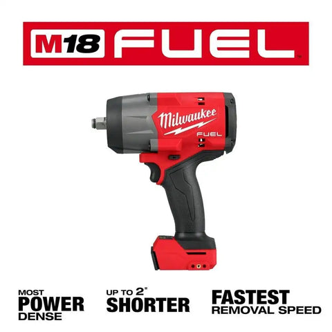Milwaukee 2967-80 M18 FUEL 1/2" High Torque Impact Wrench with Friction Ring (Reconditioned)