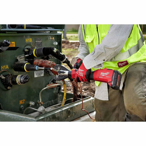 Milwaukee 2978-BGCUT M18 FORCE LOGIC 6T Linear Utility Crimper w/ BG-D3 Jaw & Cutting Jaws