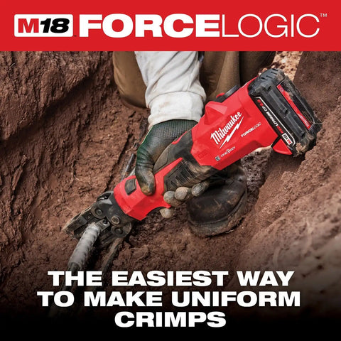 Milwaukee 2979-20 M18 FORCE LOGIC 6T Latched Linear Utility Crimper Tool Only (No Battery)