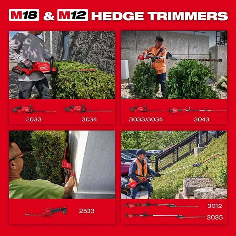 Milwaukee 3012-20 M18 FUEL Pole Articulating Hedge Trimmer