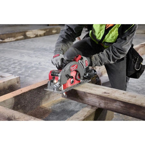 Milwaukee 3026-21HD M18 FUEL 10-1-4" Rear Handle Circular Saw Kit with Rapid Charger (12.0Ah Battery)