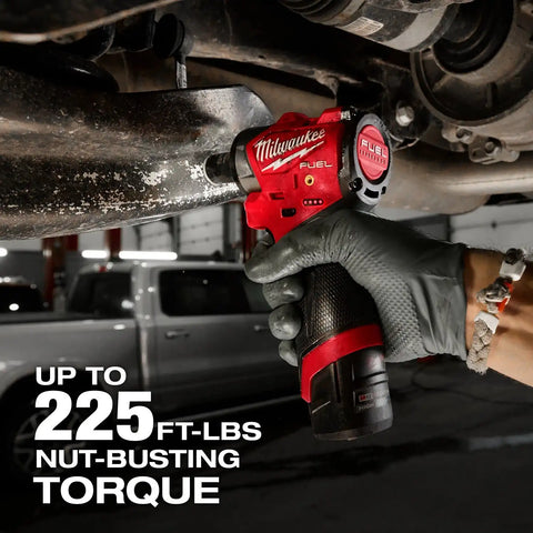 Milwaukee 3049-22 M12 FUEL 3/8" Subcompact Impact Wrench Kit with Friction Ring