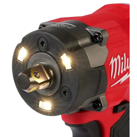 Milwaukee 3061P-20 M18 FUEL 1/2" Controlled Torque Compact Impact Wrench w/ TORQUE-SENSE, Pin Detent