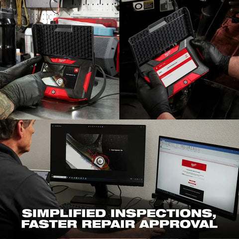 Milwaukee 3151-21 M12 Auto Shop Borescope with Wi-Fi File Sharing Kit