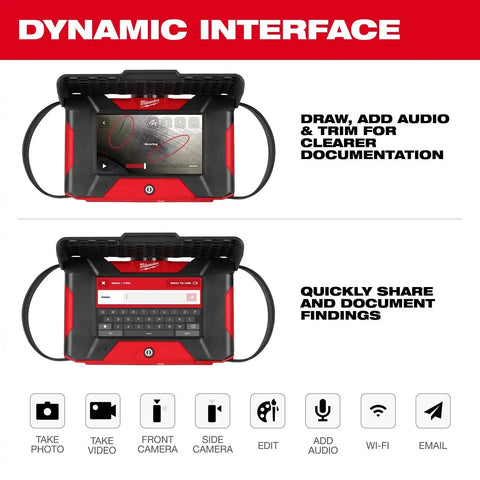Milwaukee 3151-21 M12 Auto Shop Borescope with Wi-Fi File Sharing Kit