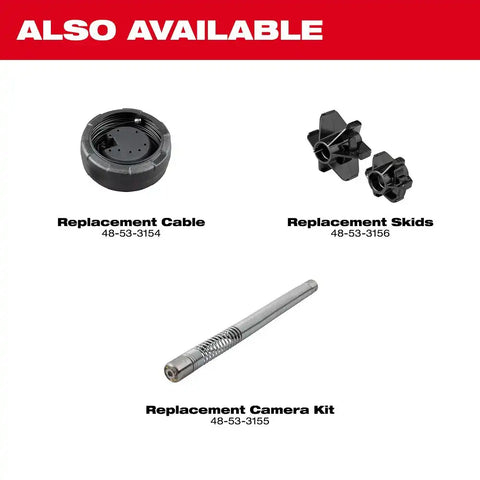 Milwaukee 3154-20 M12 75' Drain Camera w/ PACKOUT Compatibility