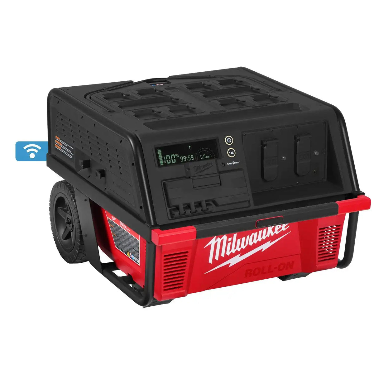 Milwaukee 3301R ROLL-ON 7200W 3600W 6.0kWh Portable Power Supply with Integrated Battery