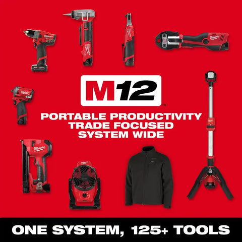 Milwaukee 3318-22A M12 65’ Ultra Flex Compact Inspection Camera Kit