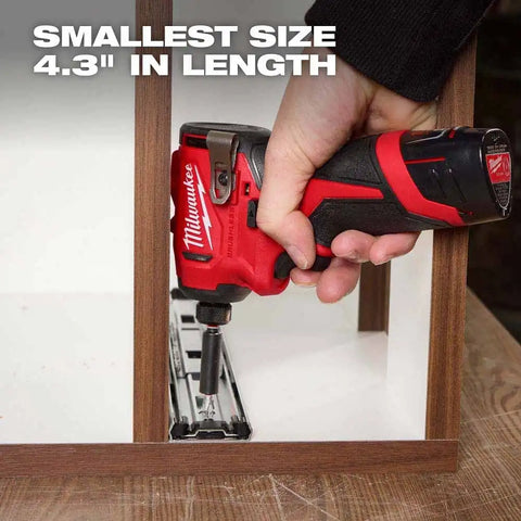 Milwaukee 3450-20 M12 Subcompact Brushless 1/4" Hex Impact Driver