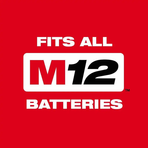 Milwaukee 3450-22 M12 Subcompact Brushless 1/4" Hex Impact Driver Kit