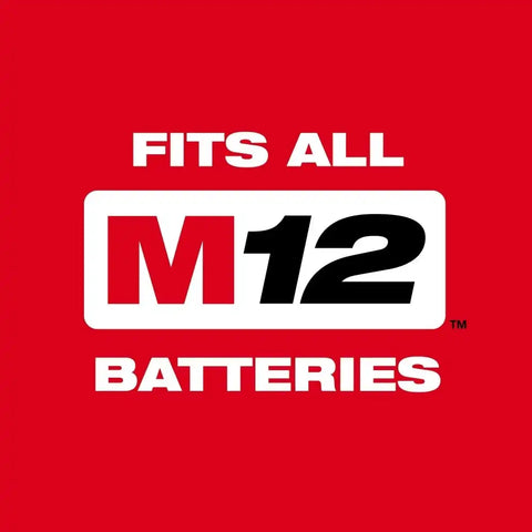 Milwaukee 3453-22 M12 FUEL 1/4" Hex Impact Driver Kit