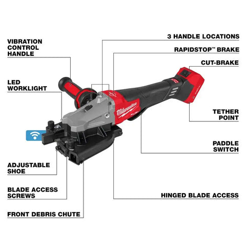 Milwaukee 3675-20 M18 FUEL #10 (1-1/4") Rebar Cutter