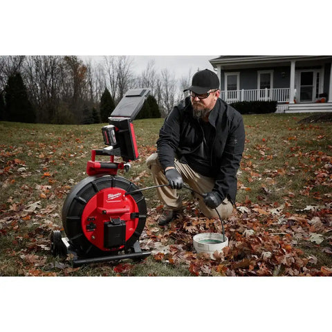 Milwaukee 3975-22 M18 200' Mid-Stiff Modular Pipeline Inspection System