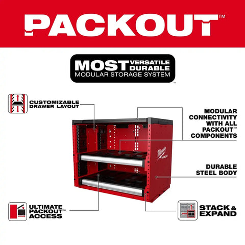 Milwaukee 48-21-8000 PACKOUT Rack Modular Storage System