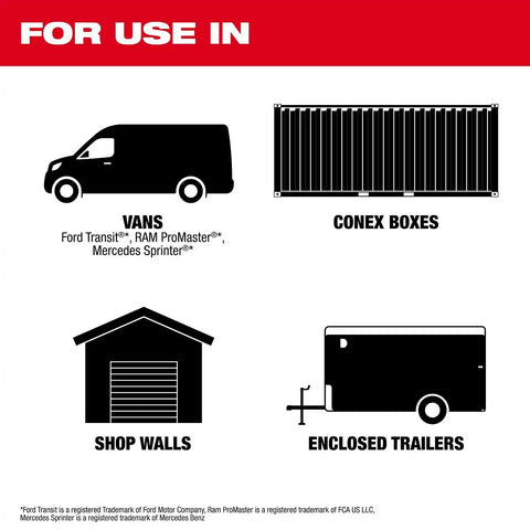 Milwaukee 48-21-8000 PACKOUT Rack Modular Storage System