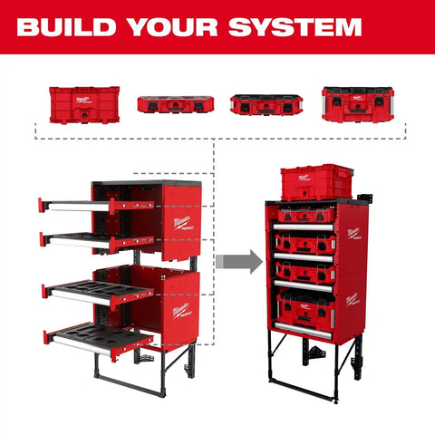 Milwaukee 48-21-8010 PACKOUT Rack Frame for Modular Storage System