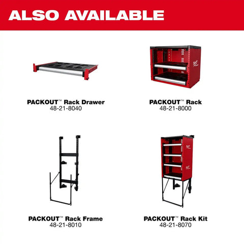 Milwaukee 48-21-8010 PACKOUT Rack Frame for Modular Storage System