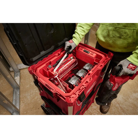 Milwaukee 48-22-8029 PACKOUT Tool Box Attachment Ready Tray with Accessory Compartments 19.84 in. x 13.11 in. x 4.41 in. (1 Each)