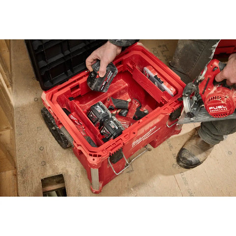 Milwaukee 48-22-8029 PACKOUT Tool Box Attachment Ready Tray with Accessory Compartments 19.84 in. x 13.11 in. x 4.41 in. (1 Each)
