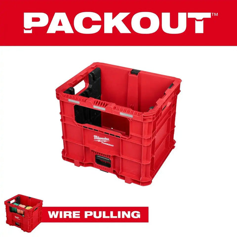 Milwaukee 48-22-8043 PACKOUT Wire Pulling XL Crate 19 x 15.88 x 15.69" with Insert